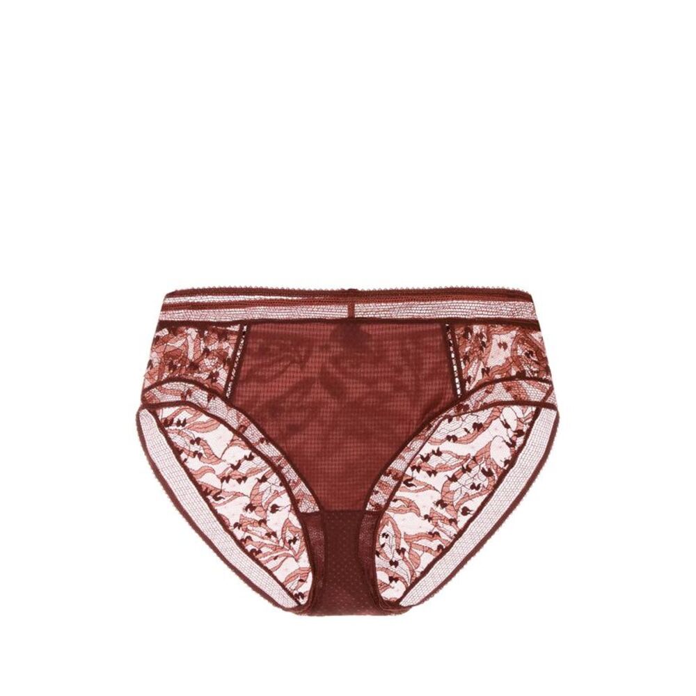 Eres Women Brick Stretch Lace Slip